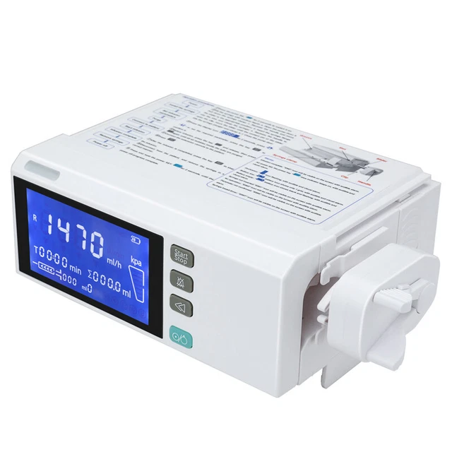 4.3'' ICU SINGLE Channel Syringe Pump IV infusion Pump With Audible