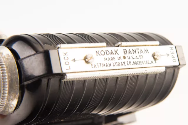 Kodak Bantam Folding 828 Film Camera with 53mm f/6.3 Lens Bakelite Art Deco V28 3