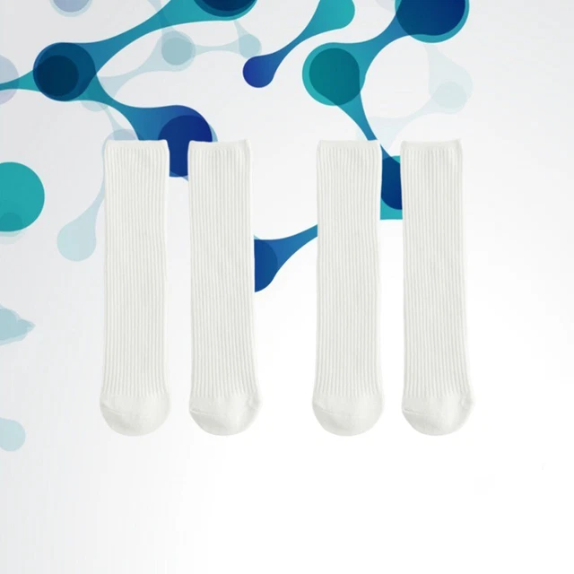 2 paires chaussettes en coton chaussettes de couleurs - chaussettes de longueur 6