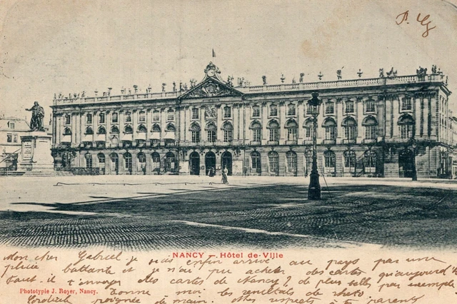 *5839 cpa 54 nancy - Hôtel de Ville