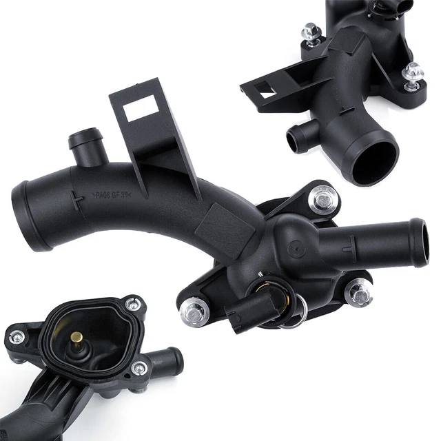 COOLANT FLANGE WATER Outlet Housing & Sensor For Vauxhall Corsa D E