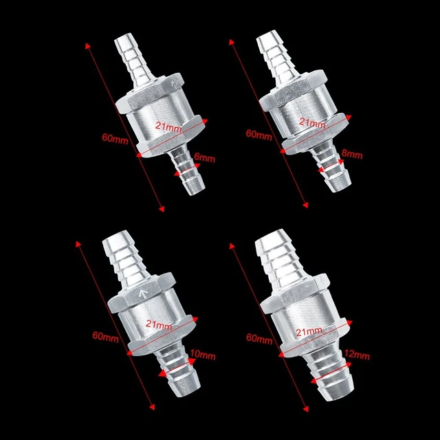 Valvola Di Non Ritorno Carburante 12mm - Per Auto, Camper E Impianti Diesel - Foto 4