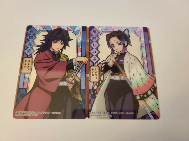 DEMON SLAYER CCG Kimetsu No Yaiba Hashira Giyu Tomioka Shinobu 