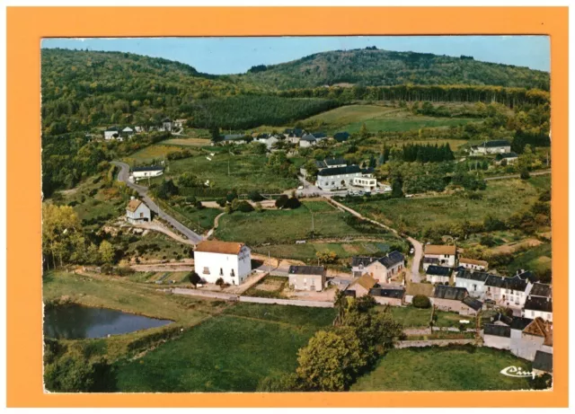 MOUX (58) HOTEL BEAU SITE & VILLAS en vue aérienne vers 1970