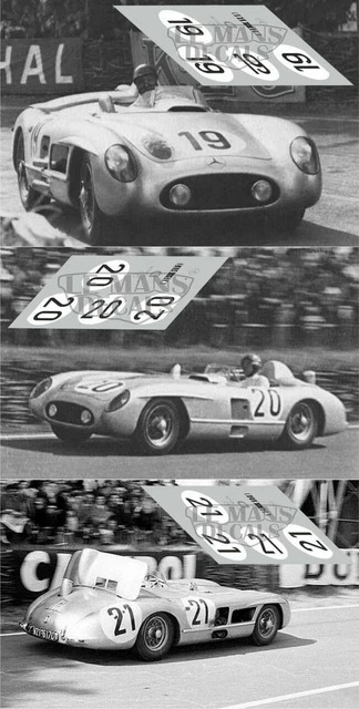 Mercedes-Benz 300 SL (W194) | 1952 100th Anniversary | 24h Le Mans Poster Mercedes-Benz 300 SL (W194) | 1952 100th Anniversary | 24h Le Mans Poster