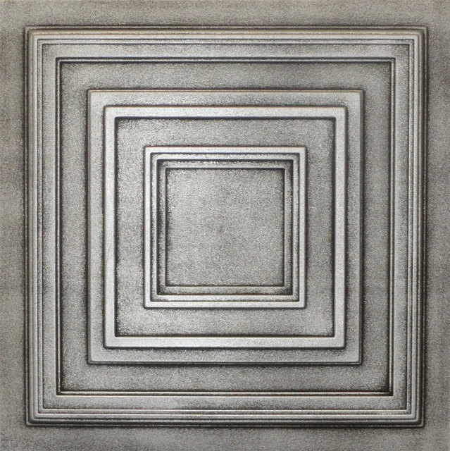 Antique Finish Ceiling Tiles ANTIQUE SILVER R33 4 SALE