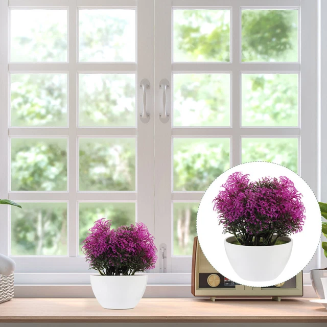 3 Piante Finte Cadenti Con Vaso - Edera Artificiale Per Interni Ed Esterni, Decorazione Casa - Foto 14