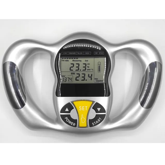 Handheld Body Mass Index BMI Gesundheitsfettanalysator Monitor für Männer