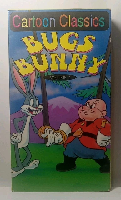 CARTOON CLASSICS BUGS Bunny VHS Tape £12.40 - PicClick UK