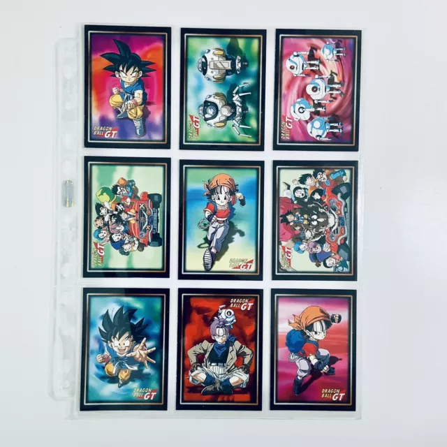 Dragon Ball Z GT Serie 1 Album Full Set 100/100 Cartas Panini 1999 Bandai DBZ