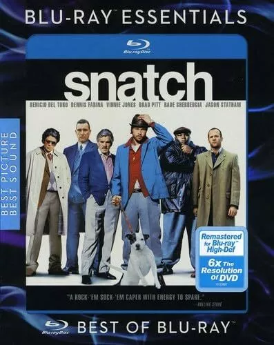 Snatch (Blu-ray) Benicio Del Toro Dennis Farina Jason Flemyng Vinnie Jones