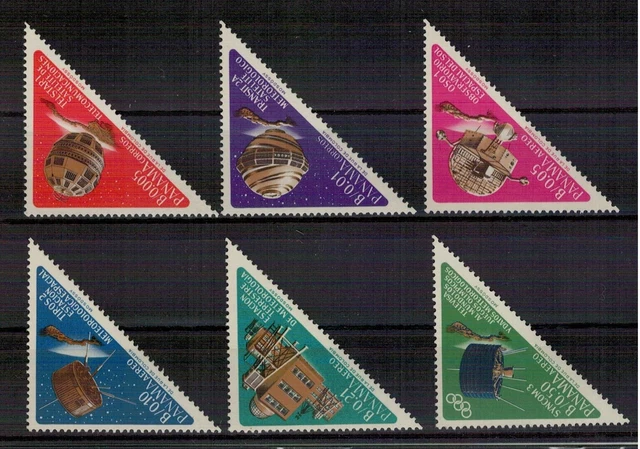 Panama: Nr. 778-783 ** postfrisch / Satelliten 1964
