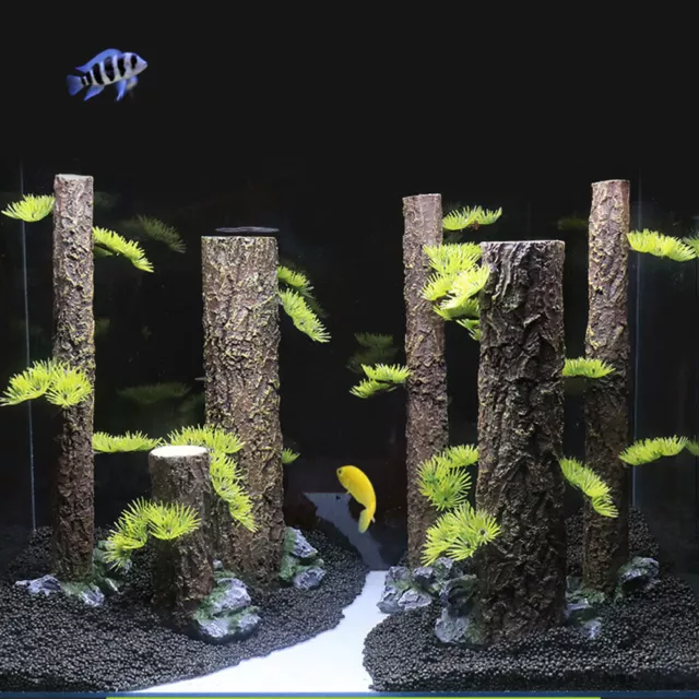 Driftwood Artificial Trunk Aquarium Fish Tank Tree Branch Landscape Home Decor