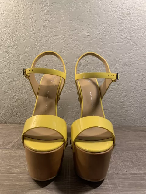 Giuseppe Zanotti Studded Patent Clog Sandals, Oikos Sz:8