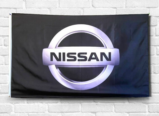 Grand Drapeau Mitsubishi Motors USA - 150 Cm - Bannière Sport Mécanique