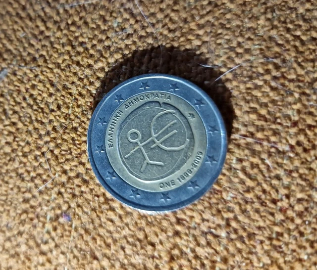 moneta 2 euro omino stilizzato nederland