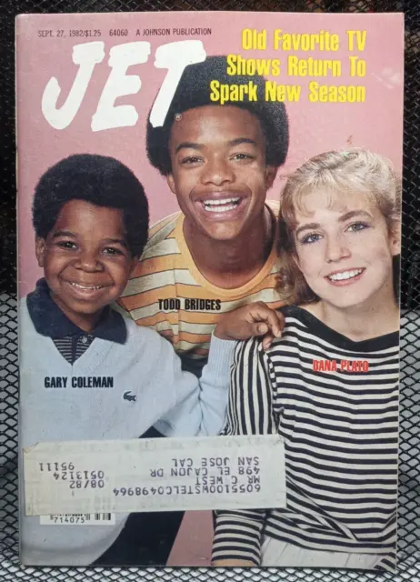 '80s Diff'Rent Strokes TV Cast Racial Black Americana JET Magazine Sept 22, 1982