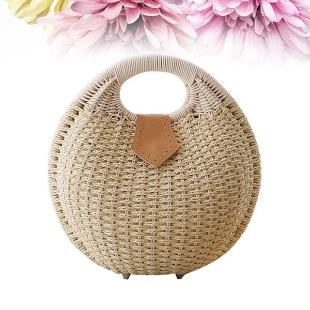 Womens Purse Straw Purses Women Green Handbags Women Sloping Shoulders