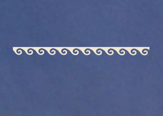 Dollhouse Miniature 1:12 Scale Running Trim
