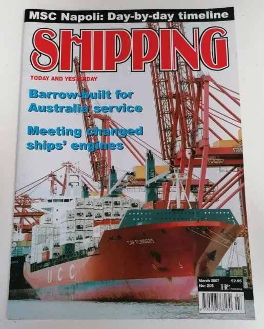 MAGAZINE - Shipping Today And Yesterday Issue #205 Dated March 2007