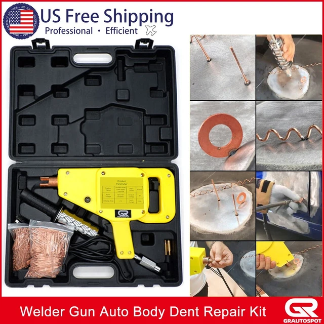 800VA STUD WELDER Spot Welder Gun Dent Puller Kit Auto Body Dent Repair