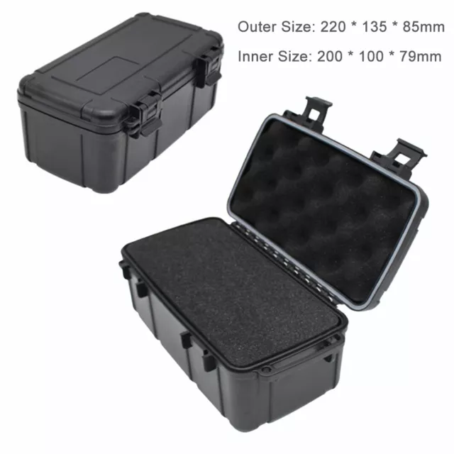 Waterproof Box with DIY Foam Insert and Pressure Relief Valve for Safe Storage
