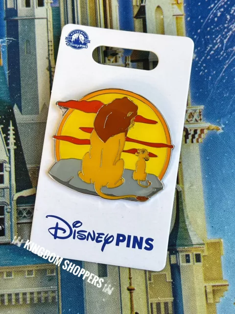 2023 Disney Parks The Lion King Mufasa & Simba Open Edition Pin