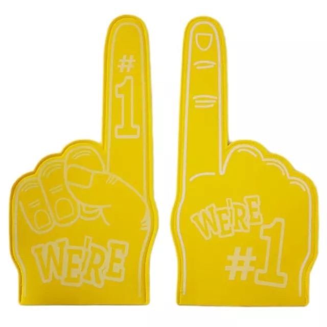 Universal Large Foam Hand Finger for Football Match Cheer Perfect Support Prop