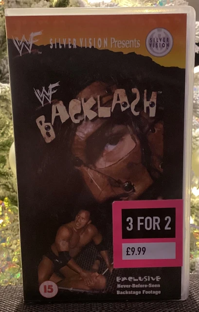 WWF - BACKLASH (VHS, 1999) £3.31 - PicClick UK