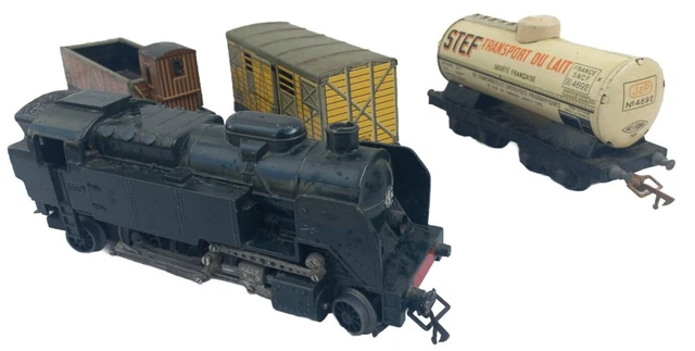 Locomotive Vapeur JEP échelle 0 – Type 131, Métal Moulé, France, Collection