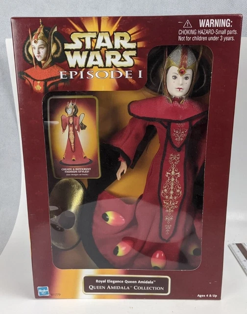 1998 Star Wars Episode 1 Queen Amidala 12" Doll Royal Elegance Collection 1998 Star Wars Episode 1 Queen Amidala 12" Doll Royal Elegance Collection