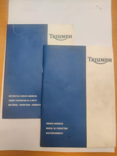 Triumph Sprint 955i ST & RS [1999] T695 - Owner's Manual 3850901