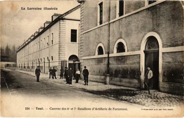 CPA Militaire Toul - Caserne des 6e et 7e Bataillons (90459)