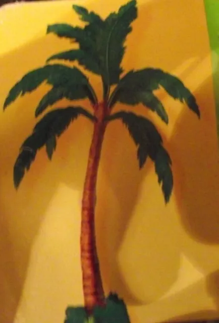 Lifesize Vintage Palme Hängen Sommer Tropisch Tiki Party Dekorationskarte  2