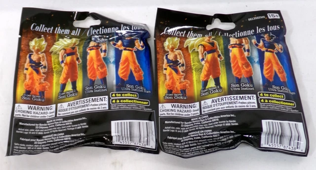 BANDAI GASHAPON DRAGON Ball Super Goku Figura de Acción Sorpresa 2 ...