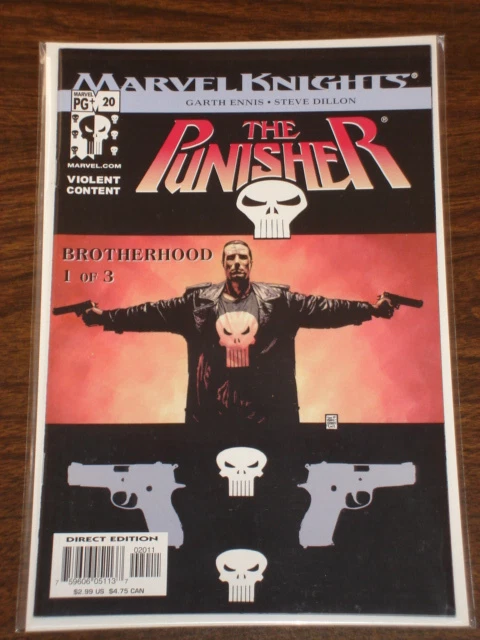 Punisher #20 Vol4 Marvel Knights Comics Nm (9.4)  February 2003