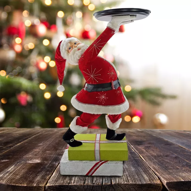 Christmas Ornament for Elders Break-resistant Santa Claus Ornament Christmas