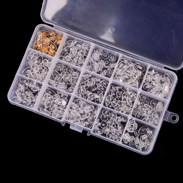 15 Style 300pc Silicone Nose Pads Glasses Repair Accessories Tool For Eyeg*DB
