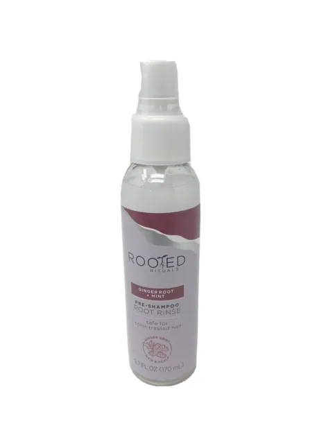 Rooted Rituals - Ginger Root and Mint - Pre-Shampoo Root Rinse, 5.7 fl oz