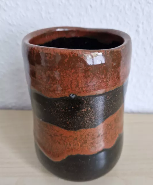 Vase Horst Kerstan Studiokeramik Keramikvase Höhe 17cm 2