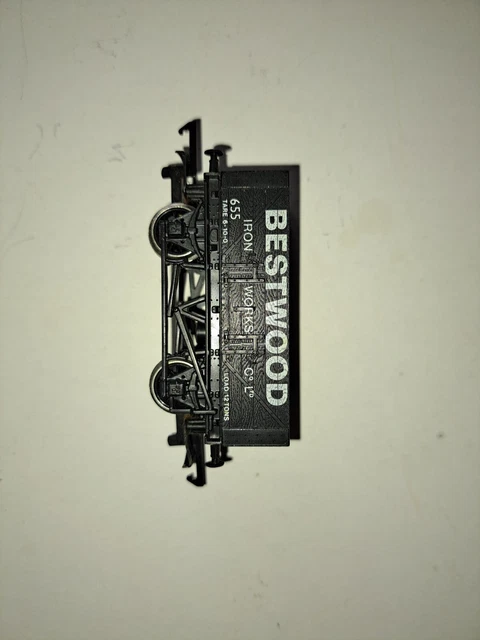 Hornby R096, 12T, 5 Plank Wagon, 'BESTWOOD Iron Works Co Ltd' , No 655, 00 Gauge