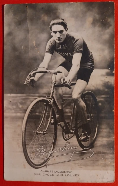 CARTE POSTALE CHARLES Pelissier Cyclisme AN Paris Numéro 208 EUR 8,99 - FR
