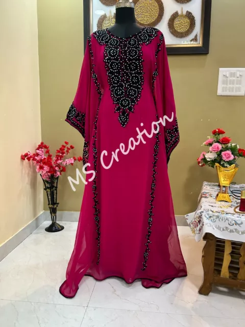 Oferta Marroquí Caftán Africano Árabe Abaya Dubái Vestido para Henna