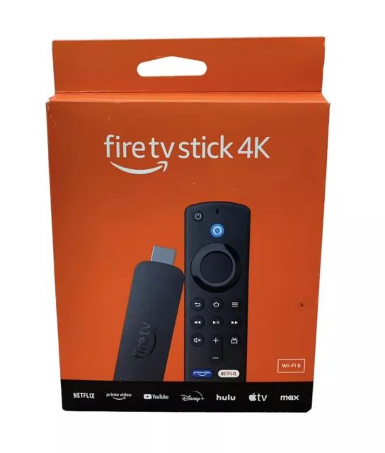 Amazon Fire Tv Stick 4K With New Alexa Voice Remote 2Nd Generation, New In Box