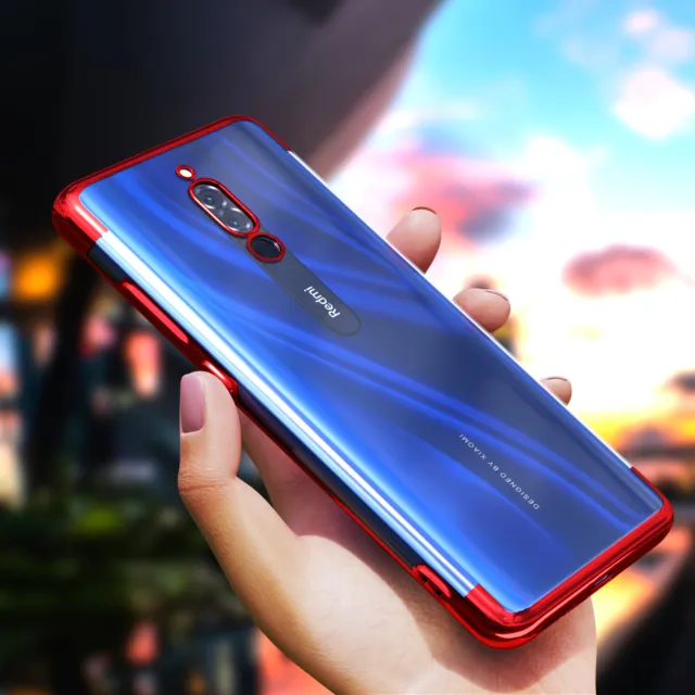 Handy Hülle +6D Schutz Glas für Xiaomi Redmi Note 8T 8 Pro Redmi 8 Bumper Case