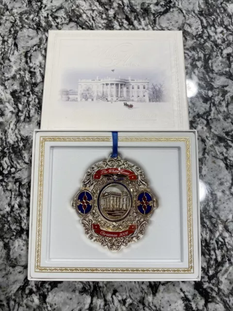 🔴🔵NEW, 2006 White House Historical Assoc. Christmas Ornament Chester Arthur