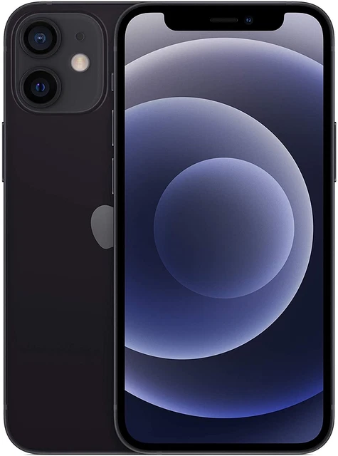 Apple iPhone 12 mini 5G iOS Smartphone 64GB SIM-Free Unlocked - {Black} C