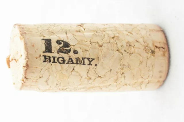 19 Crimes Wine Cork # No.12 - Bigamy