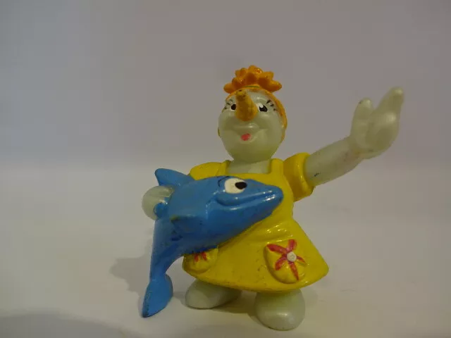 Sammelfigur von Eismann 1999 / Eddy und.Co in Amerika / Bonny mit Delphin