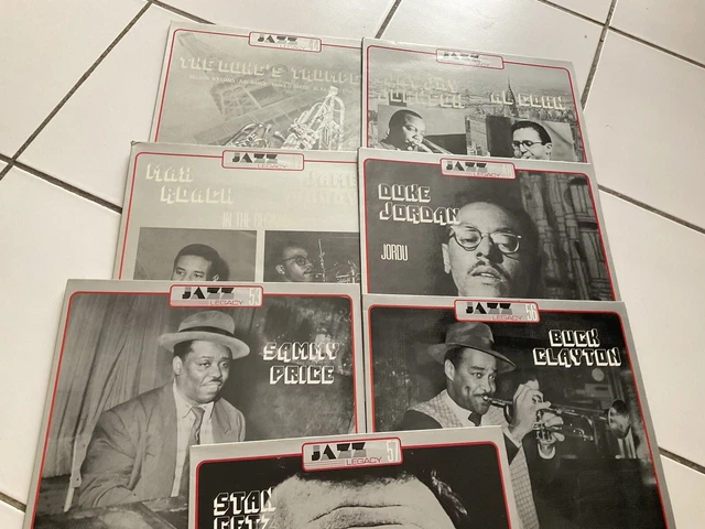 lot de 7 vinyles 33 tours jazz